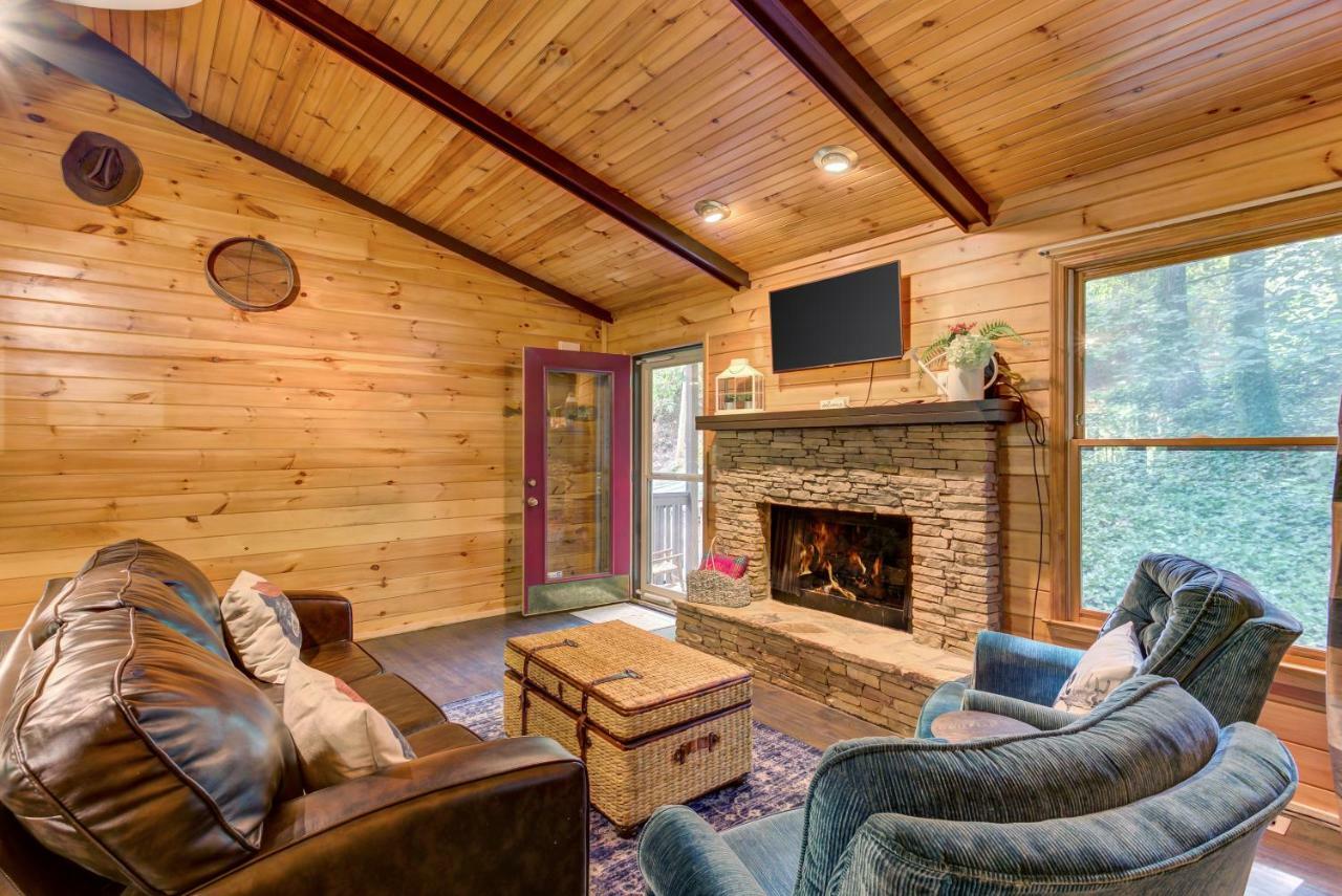 Coffee Creek Cabin Sautee Nacoochee Eksteriør billede