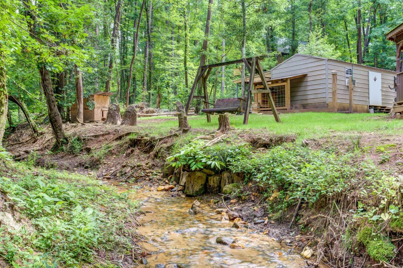 Coffee Creek Cabin Sautee Nacoochee Eksteriør billede