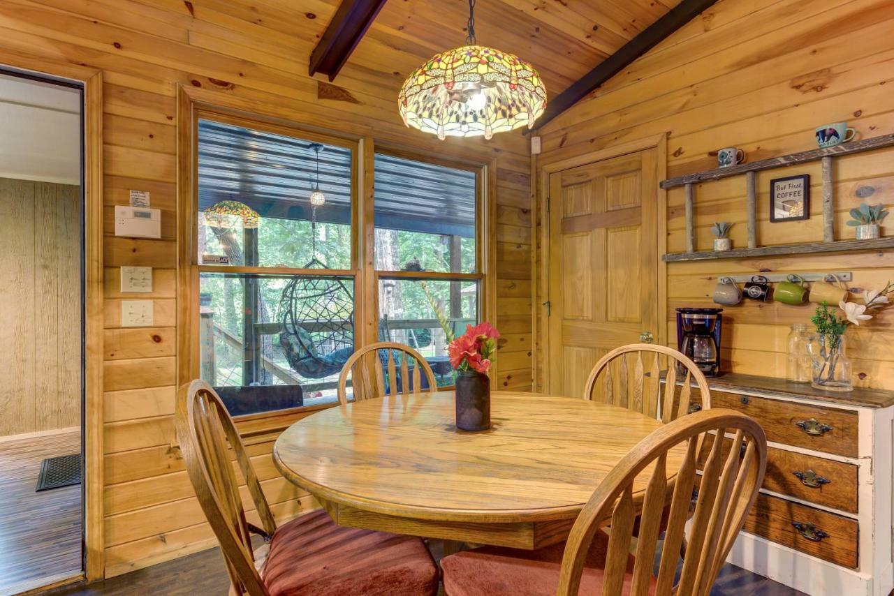 Coffee Creek Cabin Sautee Nacoochee Eksteriør billede